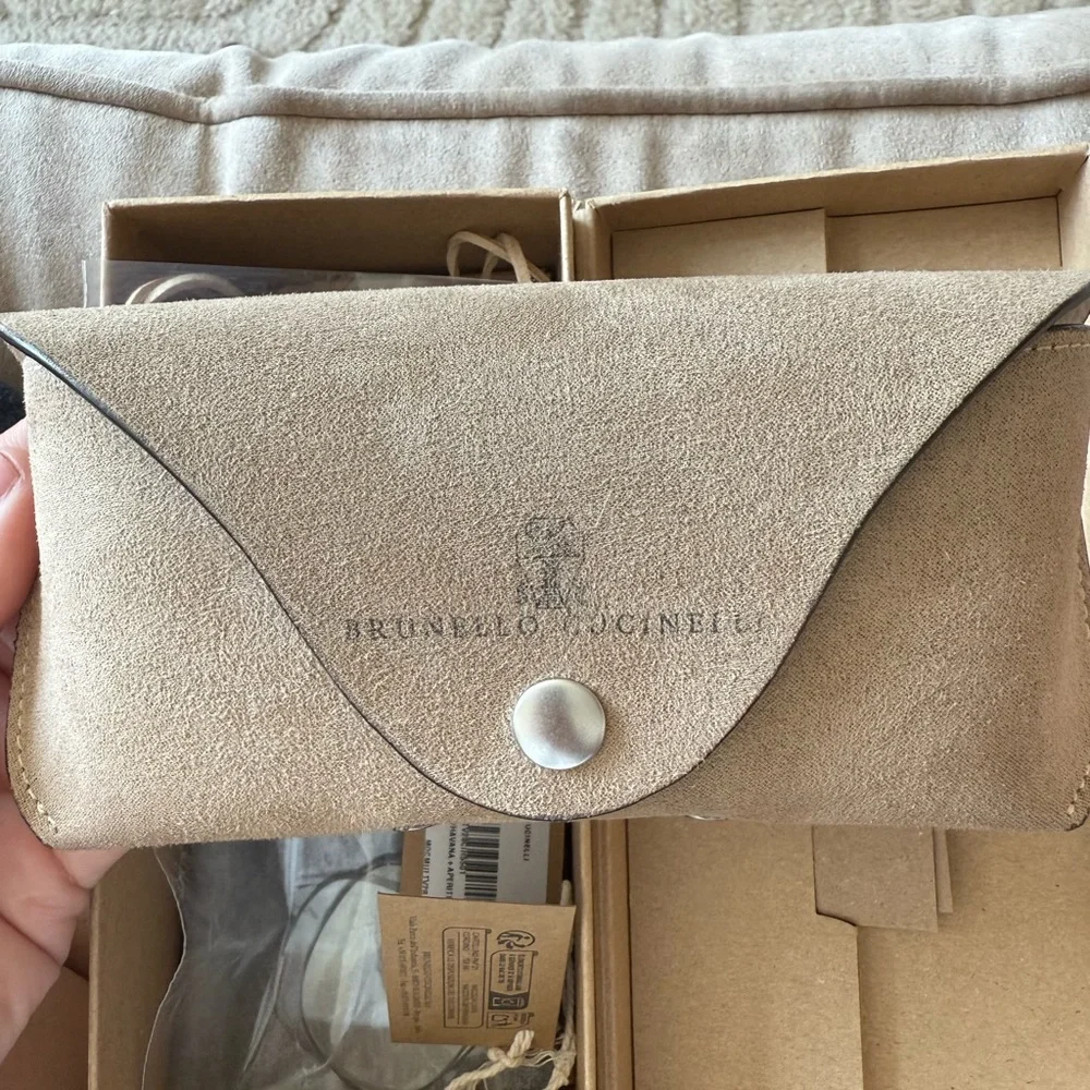 Brunello Cucienelli Round Acetate Sunglasses - Picture 9 of 11